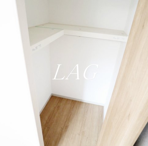 収納　ウォークインクローゼットです。