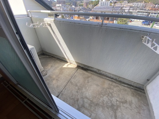 バルコニー　※別部屋の写真です