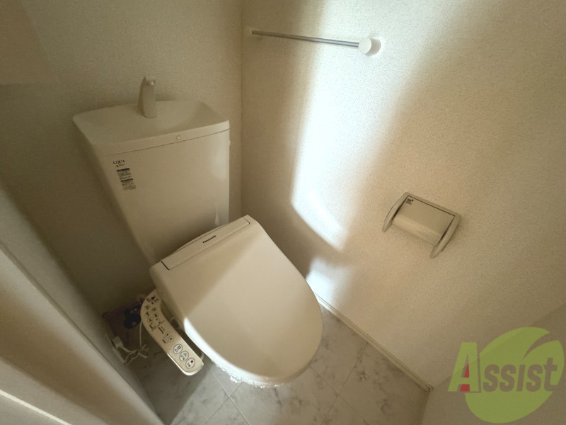 トイレ　トイレは十分な広さがありました。安心ですね。