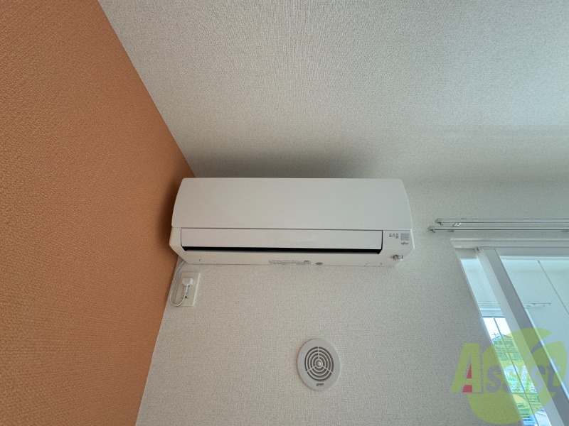 その他設備　エアコンが設置されていました。入居後すぐに使用できます。