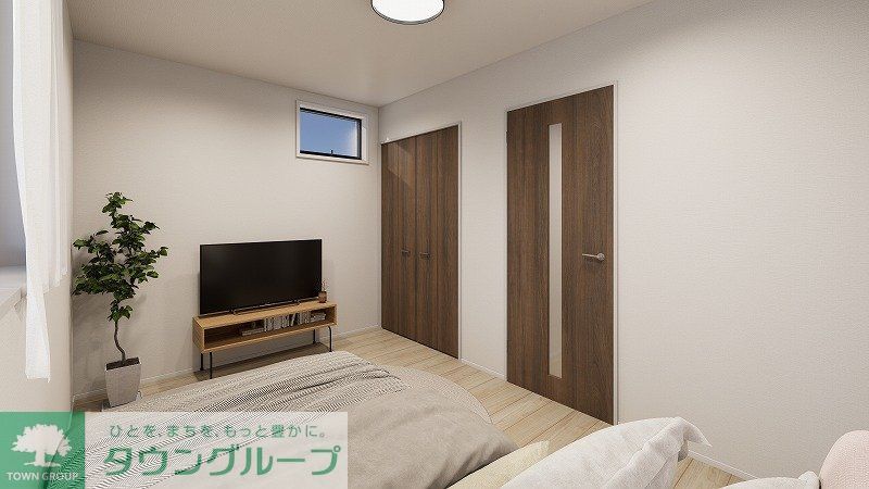 居室・リビング　室内パース