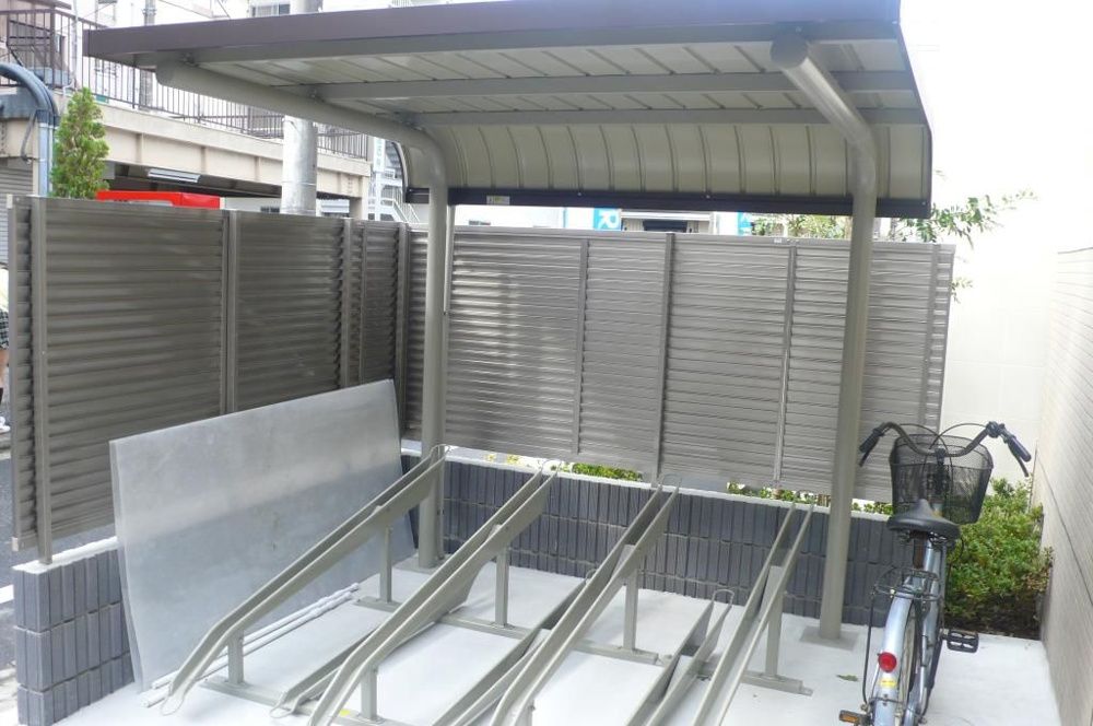 駐車場　駐輪場
