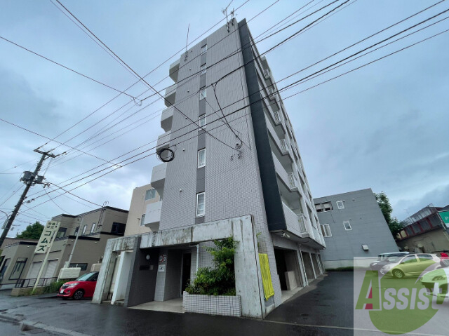 建物外観　札幌市中央区北６条西「アンビエンテ６１９」