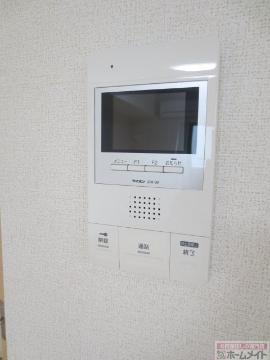 セキュリティ　カメラ付インターホン（イメージ）