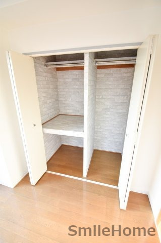 収納　収納があると、お部屋がすっきり片付きますね。