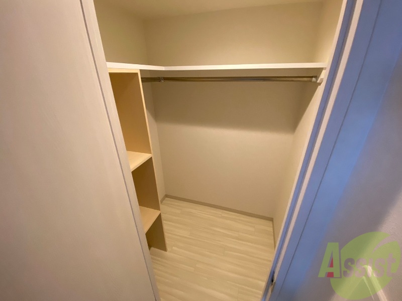 収納　収納もバッチリあるのでお部屋が片付きますよ！