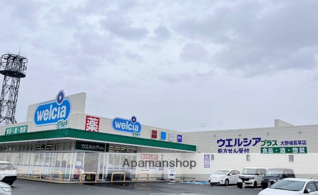 スーパー　ウェルシア若草店（スーパー）まで1552m