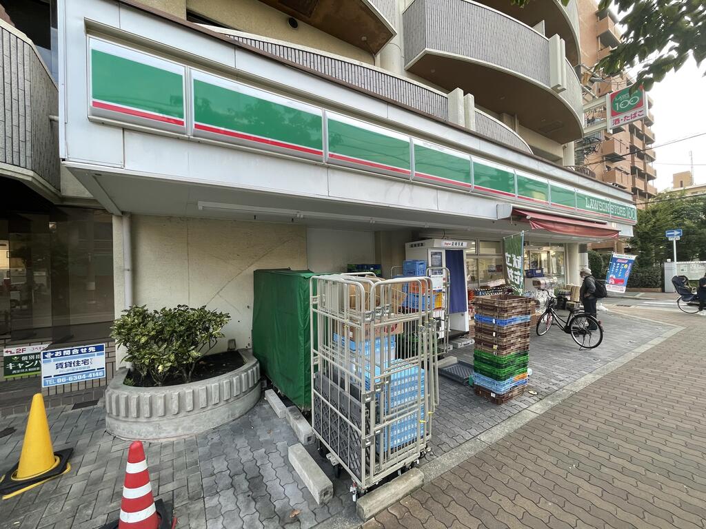 コンビニ　ローソンストア100西淀川大和田店（コンビニ）まで358m