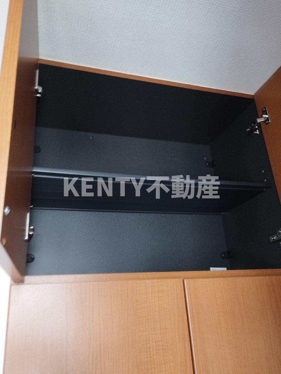 収納　収納のためのスペースです
