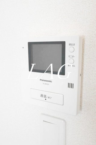セキュリティ　モニター付インターホンです。