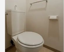トイレ　コンパクトで使いやすいトイレです