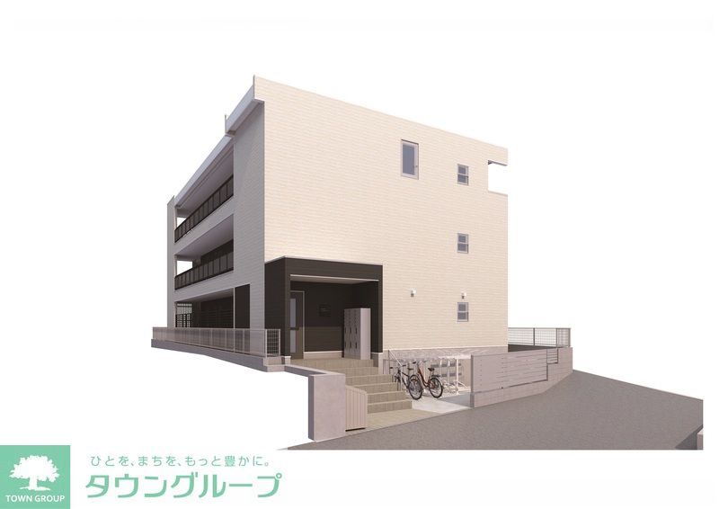 建物外観　パース