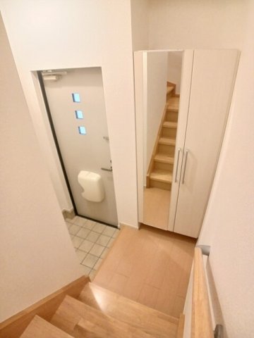 玄関　明るい玄関です