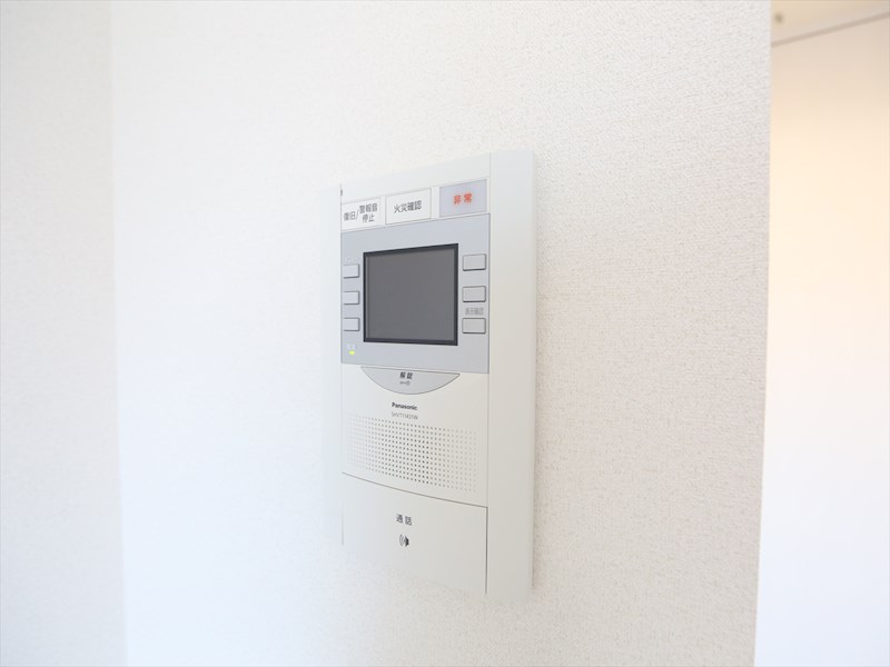 セキュリティ　ＴＶモニター付インターホン　同仕様写真