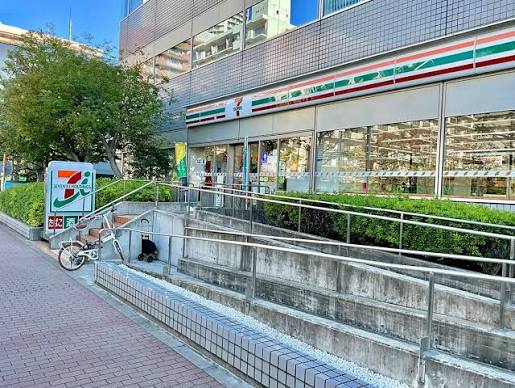 コンビニ　セブンイレブン芝浦4丁目店（コンビニ）まで459m