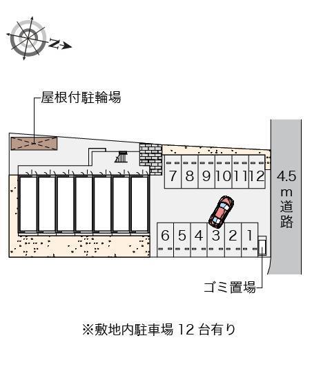 エントランス　駐車場