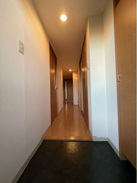 玄関　※写真は同じマンションの違う部屋のものになります。反転タイプ