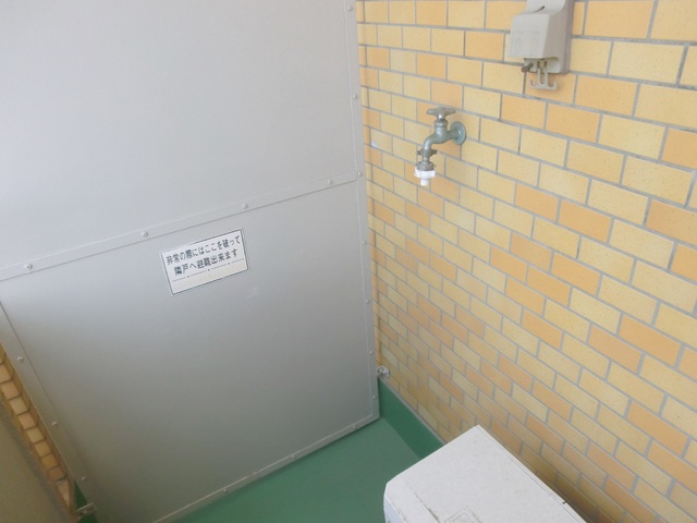 その他設備　洗濯機置き場。