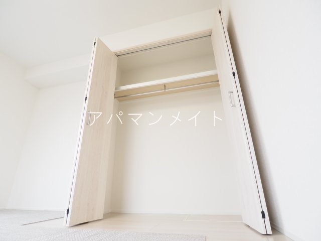 収納　収納のためのスペースです