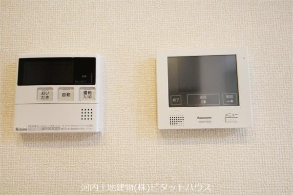 セキュリティ　ＴＶドアホン＆給湯パネル
