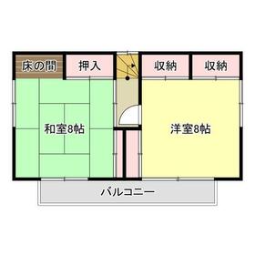 間取り図　２階間取り
