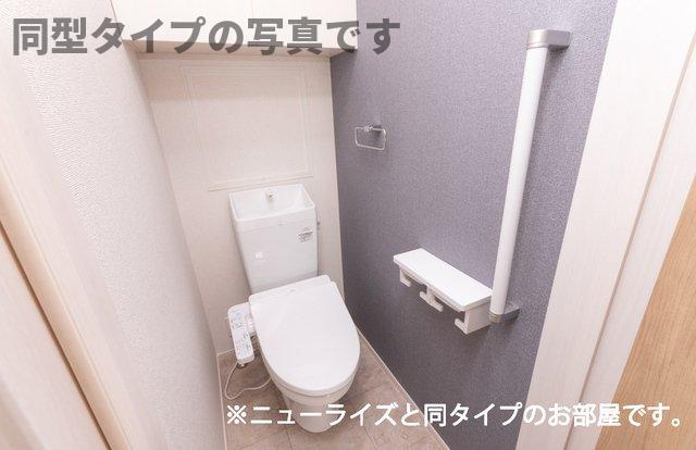 トイレ　ゆったりとした空間のトイレです