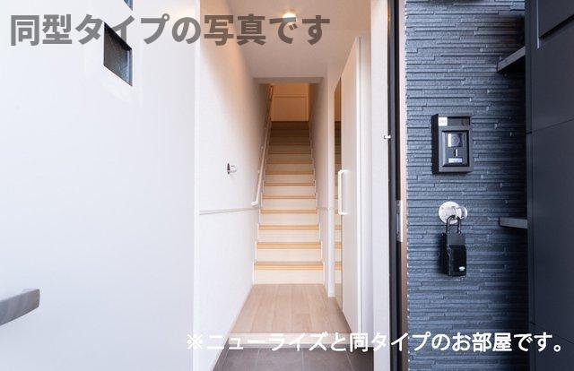 玄関　明るい玄関です