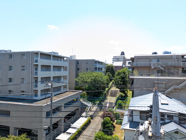 眺望　バルコニー側の景色です。