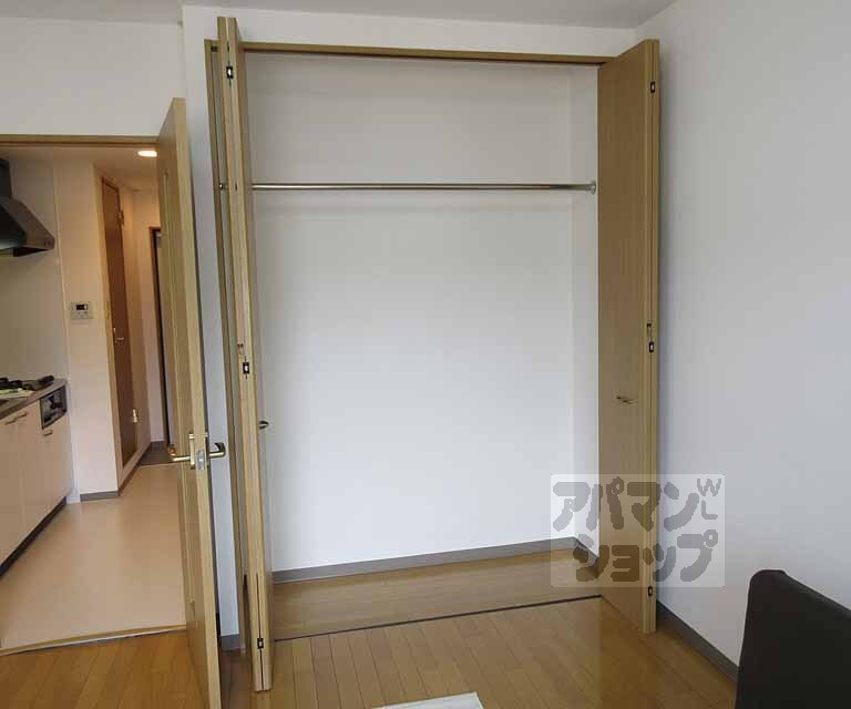収納　荷物の多い方もしっかりと片付けられます。