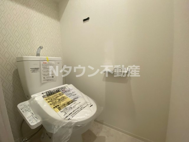 トイレ　ゆったりとした空間のトイレです