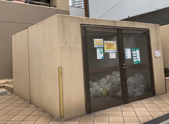 その他共有部分　ゴミ置き場です
