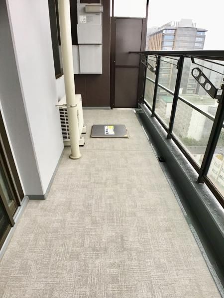 バルコニー　陽当たり良好なバルコニーです