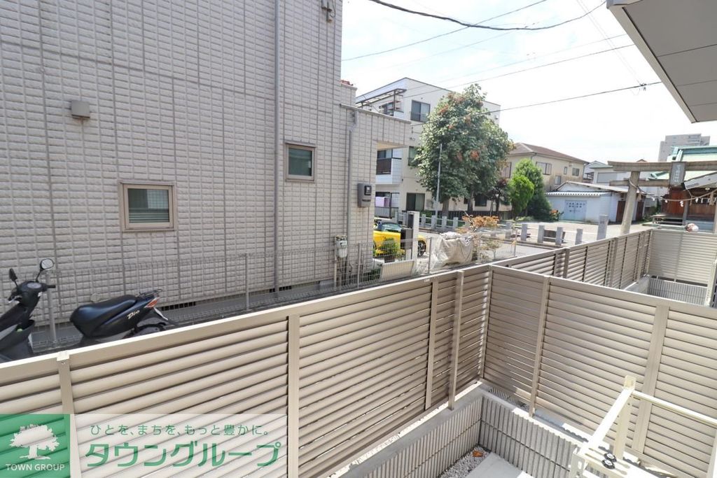 眺望　駐車場