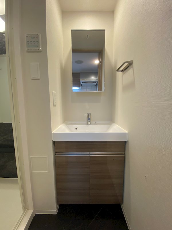 洗面設備　※別のお部屋の写真ですが参考までに
