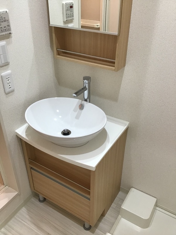 洗面設備　独立洗面化粧台付き☆