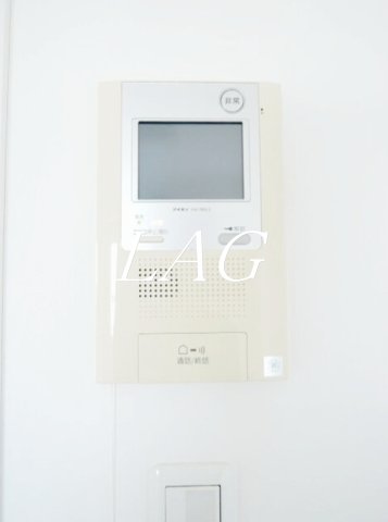 セキュリティ　モニター付きインターホンです。