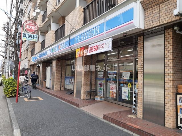コンビニ　ローソン新宿山吹町店（コンビニ）まで508m