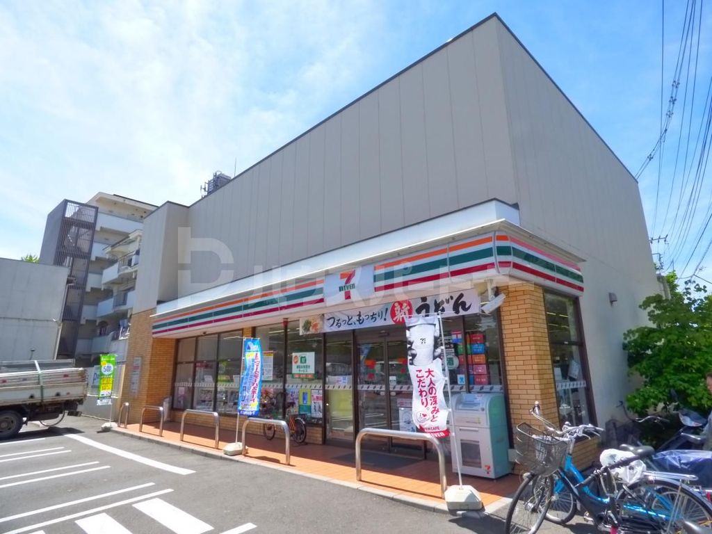 コンビニ　セブンイレブン足立東綾瀬公園店（コンビニ）まで100m