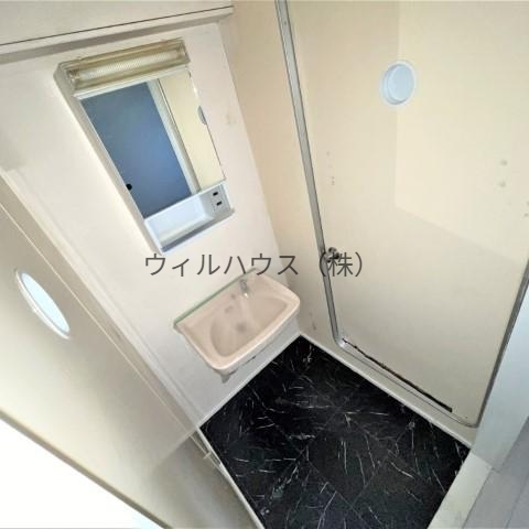 洗面設備　独立洗面台！