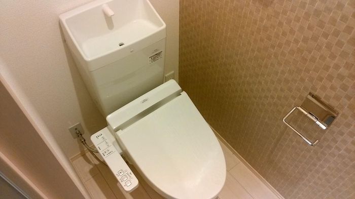 トイレ　清潔感のあるトイレです