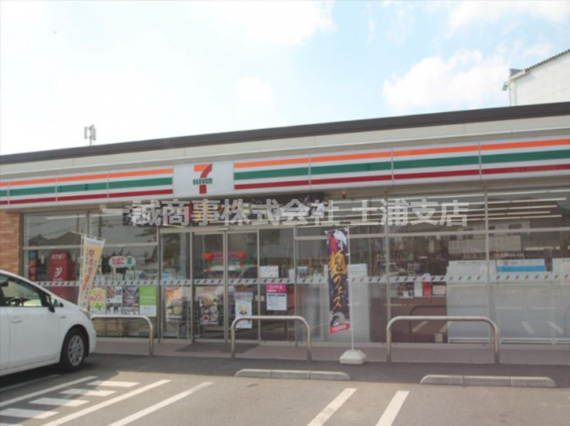 コンビニ　セブンイレブン 土浦小岩田団地入口店（コンビニ）まで150m
