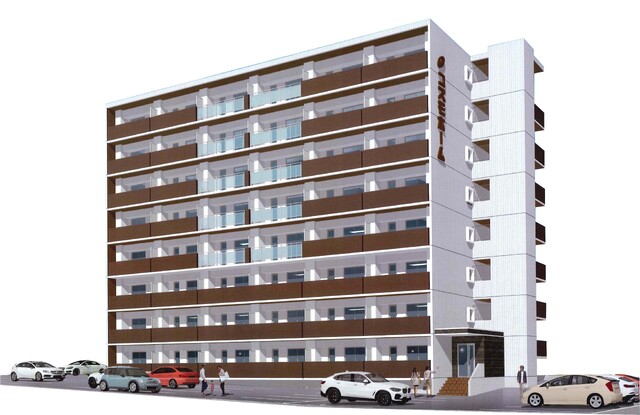 建物外観　２０２７年３月１日より入居開始予定の新築１ＬＤＫマンション♪