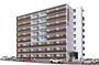 建物外観　２０２７年３月１日より入居開始予定の新築１ＬＤＫマンション♪