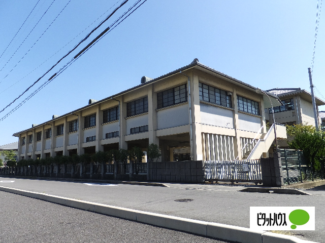 中学校　近江八幡市立八幡中学校（中学校）まで1773m
