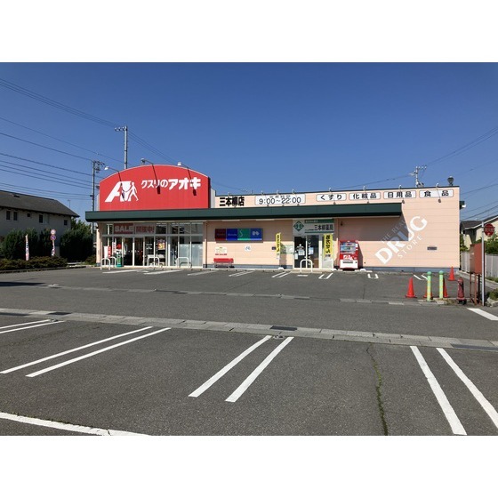 ドラックストア　クスリのアオキ三本柳店（ドラッグストア）まで817m