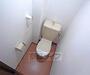 トイレ　シンプルで使いやすそうなトイレですね。