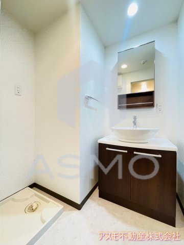 洗面設備　同マンション別部屋　参考写真