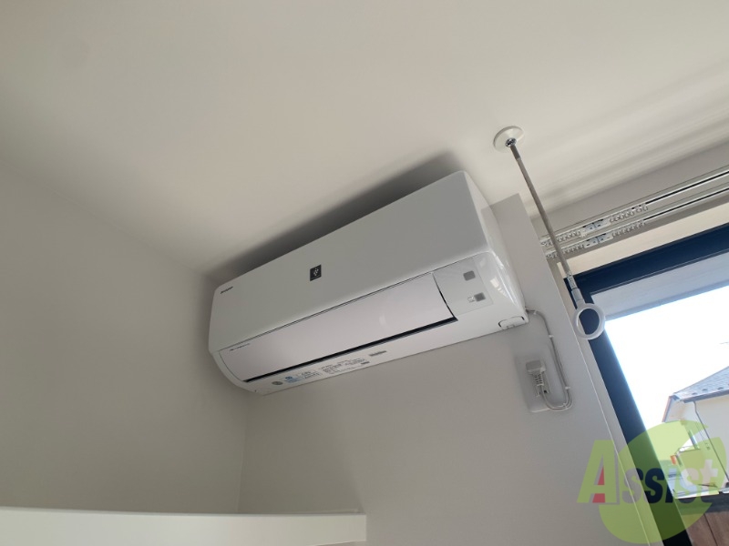 その他設備　エアコンが付いているので夏も冬も快適ですね～