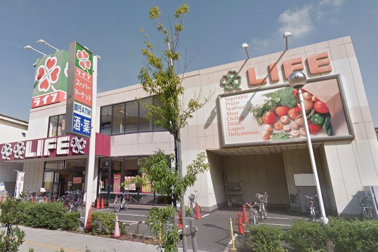 スーパー　ライフ 亀戸店（スーパー）まで243m