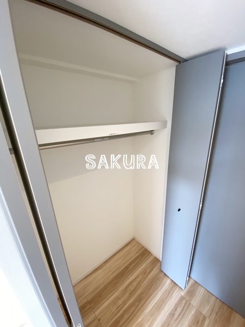 収納　お荷物の多い方でも安心のクローゼット付き♪